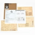 thumbnail image 4 of Wooden Puzzle Kit DIY 3D Biplane Wooden Model Kit Wood Craft Kit for Kids Adults, 4 of 10