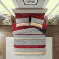 thumbnail image 3 of Mainstays Greek Key 7pc Bed in a Bag Set, 3 of 7