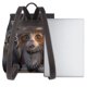 thumbnail image 3 of Easygdp Wide Eyed Cartoon Cats Mochila de Cuero para Mujeres, Bolso de Hombro, Bolsos de Mano de Moda para Trabajo y Viajes, 3 of 4