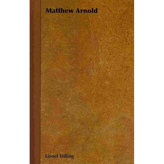 Matthew Arnold (Hardcover)