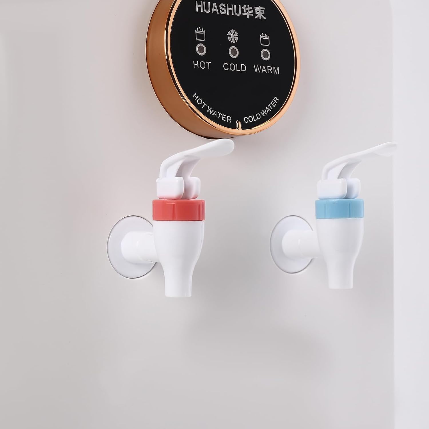 Water Dispenser, Top Loading Water Cooler for 1.2 to 5 Gallon, 3 Temperature Settings, Top Loading Countertop Water Cooler Dispenser for Home, Office, White