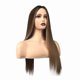 thumbnail image 3 of Dyed Wig Women's Split Matte Silk Long Straight Wig Banmo, 3 of 5