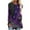 Purple, variant on ICHUANYI Womens Trendy Long Sleeve Crewneck Retro Print T Shirts Casual Blouses Tops Tunics Tops Fall Winter Clothing 2023