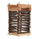 thumbnail image 2 of Soporte Para Estante De Hierba Estante De Heno De Madera Duradera Alimentador De Heno De Madera Para Conejo De Conejillo De Indias ANGGREK Otros, 2 of 8