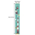 thumbnail image 3 of Home Decor Children'S Height Growth Chart Cartoon Pattern Canvas Height Chart Ruler Removable Wall Mounted Ruler Measurement Chart Suitable Foration Measuring Board Foldable, 3 of 4
