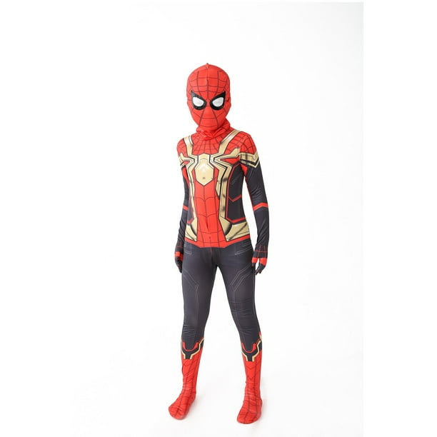 Disfraz de superhéroe para niños y niñas, conjunto de 12 estilos, Iron Miles, el increíble Spiderman, para Halloween Fivean unisex