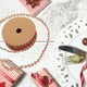 thumbnail image 4 of GOOHOCHY 1 rollo de cinta para envolver regalos con temática navideña para hacer moños y manualidades navideñas., 4 of 8