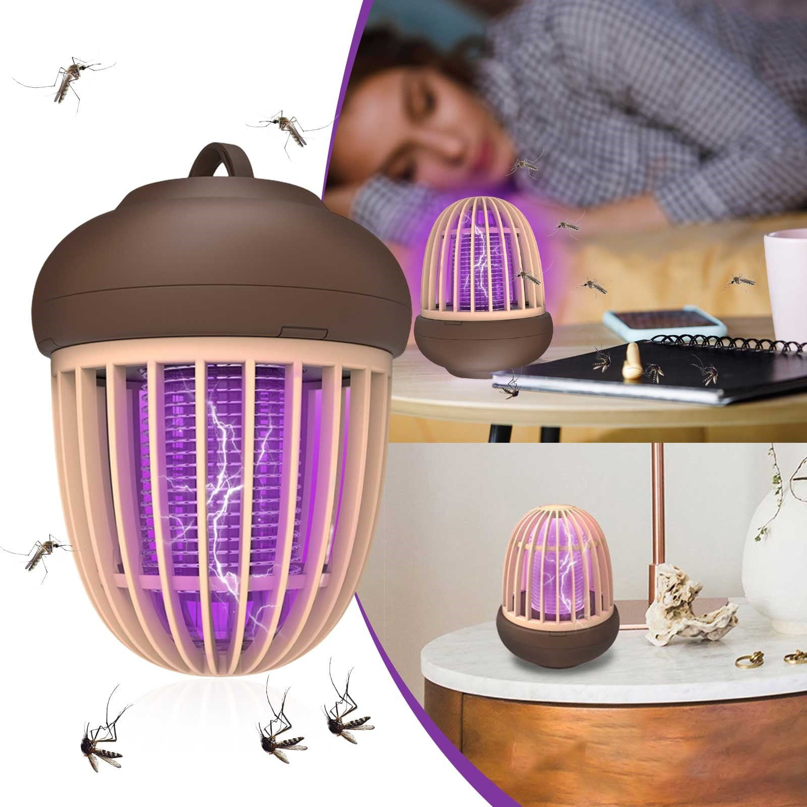 Electric Bugss Zappers Indoors Outdoor Fly Zappers Trap LED Flyss Trap