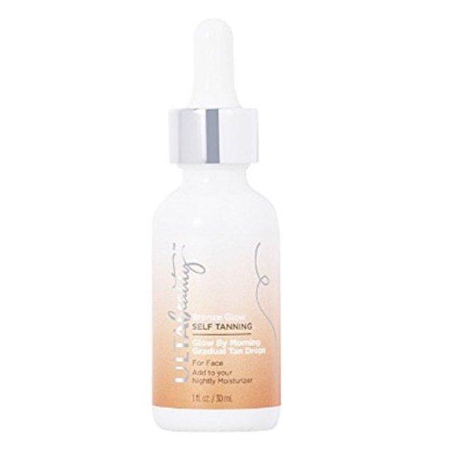 ulta beauty bronze glow self tanning glow by morning gradual tan drops