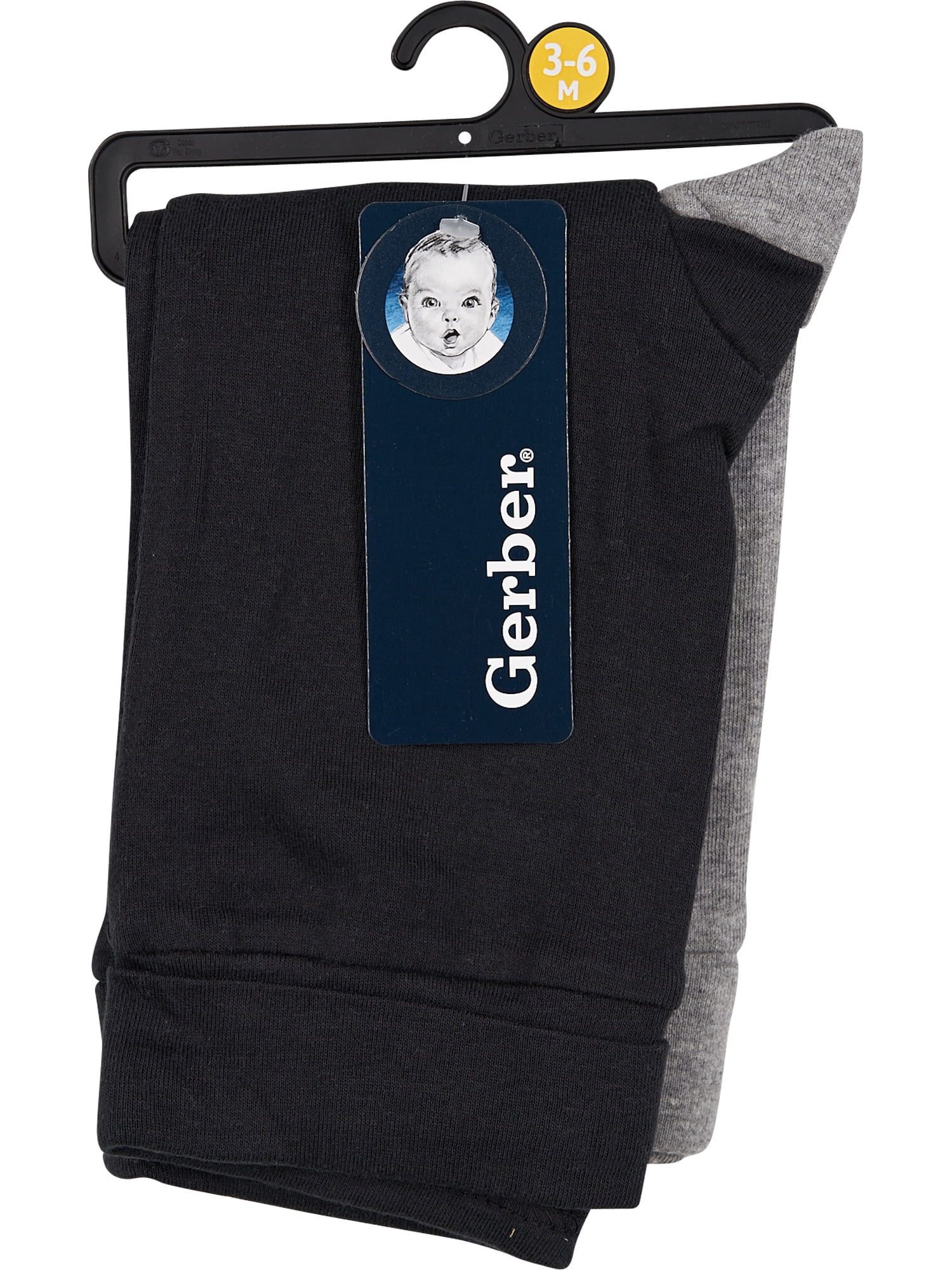 Gerber Gender Neutral Pants, 2-Pack, Sizes Newborn - 12 Months