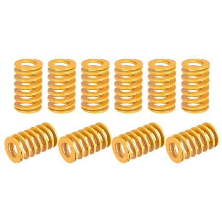 

Die Spring 16mm OD 25mm Long 20 Pack Stamping Light Load Compression Yellow