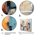 thumbnail image 3 of Designart "Laundry modern Reflections IV" Bath & Laundry Floater Framed Canvas Print, 3 of 7