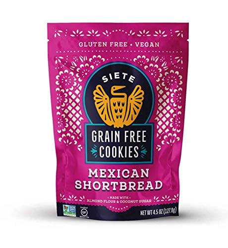 Siete Cookies Shortbread -- 4.5 oz Pack of 2