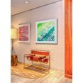 thumbnail image 3 of "Green Haze" Framed Painting Art Print, 18" x 1.5", 3 of 6