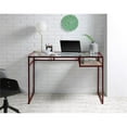 thumbnail image 2 of Acme Furniture 92584 Desk, Red & Glass, 2 of 2