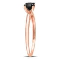 thumbnail image 3 of Everly Women's Diamond 10K Rose Gold Engagement Ring, 3 of 6