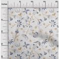 thumbnail image 2 of oneOone Rayon Light Brown Fabric Florals Craft Projects Decor Fabric Printed By The Yard 56 Inch Wide, 2 of 4