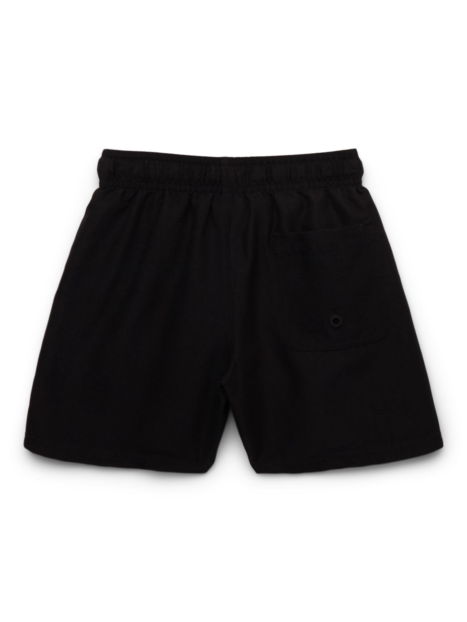 Wonder Nation Boys Everyday Swim Trunks with UPF50+, Sizes 4-18 & Husky
