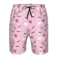 thumbnail image 3 of Logiee Bat And Pumpkin Print Mens Swim Trunks Quick Dry Board Shorts,Breathable Hawaii Beach Shorts Swimwear Bathing Suits-3X-Large, 3 of 6