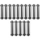 thumbnail image 1 of 15 piezas de pan moldes para hornear de acero inoxidable, 1 of 4