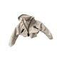 thumbnail image 5 of Chaqueta a escala 1/6 Chaqueta a escala 1/6 11cm Ropa en miniatura Abrigo con sombrero para 12 pulgadas Gris, 5 of 9