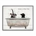 thumbnail image 3 of Stupell Industries Bain pour Chien Citation "Scrub a Dub", 3 of 4
