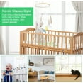 thumbnail image 6 of BUZIFU DIY Wooden Mobile Frame Hanging Mobile Kit Baby Crib Mobile Wind Chime Bed Bell Natural Craft Wooden Crib Toys Mobile Hanger Baby Mobile Kit for Kids Nursery Decor Gift Room Bed Decoration, 6 of 8