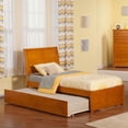 thumbnail image 2 of Atlantic Furniture Lit Simple Plate-Forme Portland Urbain en Caramel, 2 of 4