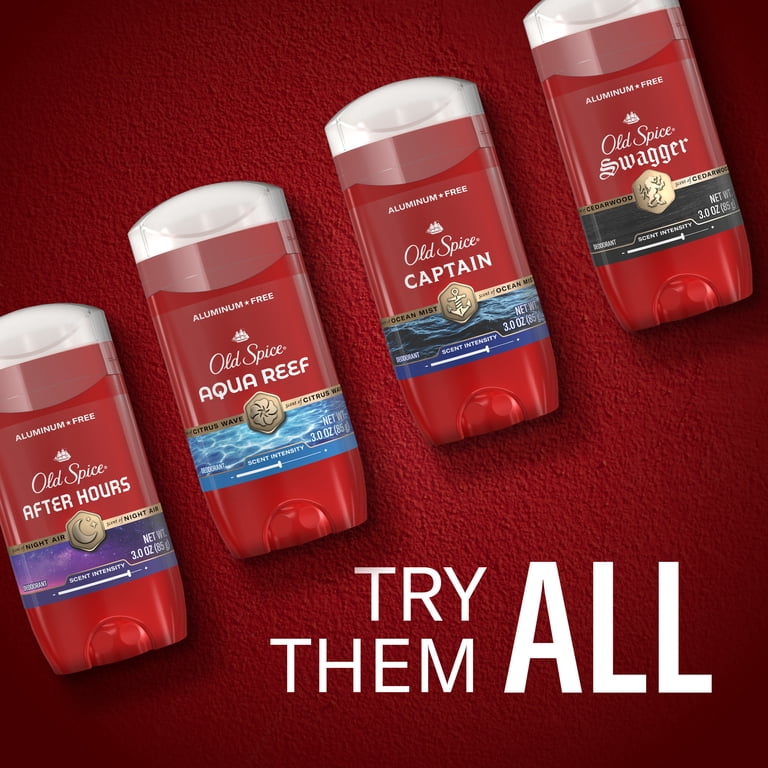 Old Spice Swagger & Captain 5本セット Old Spice Swagger Antiperspirant & Deodorant for Men, 2.6 oz., 5 pk.