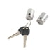 thumbnail image 3 of 2 piezas 15742229 15742230 para puerta delantera izquierda derecha reemplazo aleación de zinc piezas de reparación de vehículos cilindros de cerradura, 3 of 8