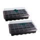 thumbnail image 5 of Paquete de 3 bandejas de plástico para plántulas de 24 celdas, para vivero de flores, macetas para jardín, bandeja para semillas, kit con tapa, caja de cultivo para jardín, 5 of 7