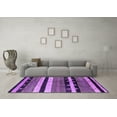 thumbnail image 3 of Ahgly Company Indoor Rectangle Oriental Purple Industrial Area Rugs, 5' x 7', 3 of 4