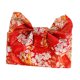 thumbnail image 2 of Cinturón Obi de Kimono Tradicional para Damas, Fácil de Poner para Niños para Fiestas de Bodas con Fotos rojo, 2 of 9