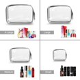 thumbnail image 3 of Trousse de toilette Transparente 4 pièces, étanche Sac Cosmétiques PVC Multifunction Kit de Voyage Liquides TSA l'Avion pour Hommes, Femme, Enfant, Famille Multi-Tailles 3-1-1 (Petit, Moyen, Grand) Zhivalor QH-815, 3 of 8