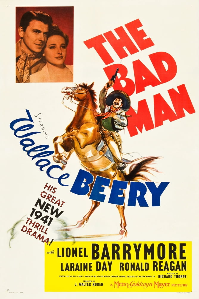 The Bad Man Canvas Art - (24 x 36)