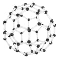 thumbnail image 2 of Miangastore 1 Set DIY C60 Molecular Structure Model Material for Science Education Chemistry Teaching Tool Plastic Model Components Plaything for Classroom, 2 of 9