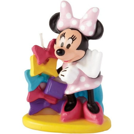 Wilton Disney Mickey Mouse Clubhouse Minnie Candle, 1 Ct