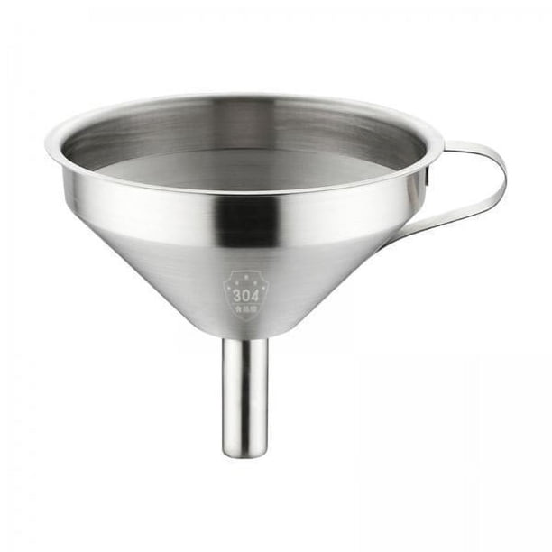 Mini embudos,Embudo de cocina de acero inoxidable Filtro de embudo de aceite,Embudo colador para aceites esenciales Perfume líquido,Filtro de alimentos Embudos coladores Suministros de