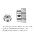 thumbnail image 3 of Unique Bargains 8mm Aperture 30T Mod 1 Stainless Steel Spur Diff Differential Motor Pinion Gear, 3 of 5
