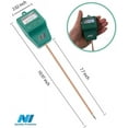 thumbnail image 2 of Moisture Meter, Plant Soil PH Meter Indoor Outdoor, Hygrometer Moisture Sensor Soil Test Kit Plant Water Meter for Garden, Farm, Lawn (No Battery Needed) - New, 2 of 10