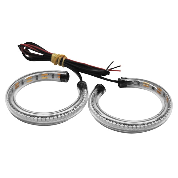 New Rage Cycles RAGE-360-41 Rage 360 LED Front Turn Signal - 41mm - Clear