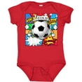 thumbnail image 3 of Inktastic Soccer Superhero Boys or Girls Baby Bodysuit, 3 of 5