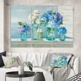 thumbnail image 1 of Designart - Bouquets de Fleurs Coastl - Art sur Toile de Plage, 1 of 2