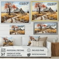 thumbnail image 4 of Designart "Countryside Rustic Barn Collage II" Landscapes Canvas Print, 4 of 5