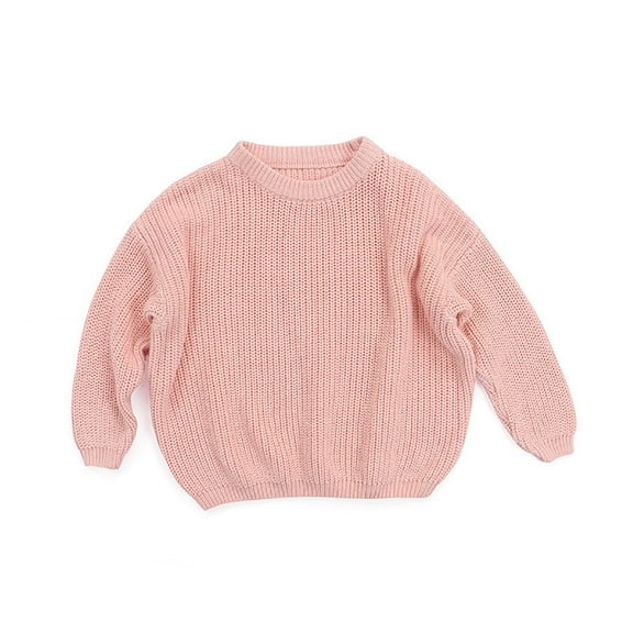 Ehfomius Newborn Baby Girls Boys Knit Sweater Long Sleeve Knitted Sweaters Fall Winter Warm Pullover for Toddler Clothes