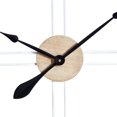 thumbnail image 4 of DecMode 35 In. Brown Farmhouse Wall Clock, 4 of 10