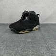 thumbnail image 2 of Ni - ke Air Jordan 6 Chrome Black Silver Retro Basketball Sneaker DX2836-001 Men Size 12, 2 of 5