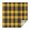 Yellow Black and, variant on Black White Checkerboard Checkered Pattern Square Tablecloth,Waterproof Square Table Cover,Wipeable Spillproof Washable Table Cover for Home Kitchen Party Decor 42"X42"(107x107cm)