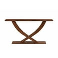 thumbnail image 3 of Boraam Rasmus Acacia Wood Console Table With Chestnut Wire-Brush Finish 77322, 3 of 5