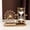 ZZ Gold, variant on Zhi Vintage Ferris Wheel Hourglass Assorted Colors, Great for Living Room Bedroom And Shelf Decor, Elegant Tabletop Ornament For Gift Giving